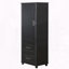 Tall Freestanding Storage Cabinet with Two Drawers and Adjustable Shelf-583675552