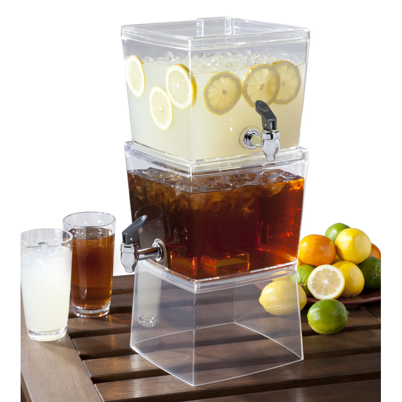 192 oz. Distributeur de boissons double