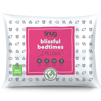 Snug Blissful Bedtime Pillow Pair