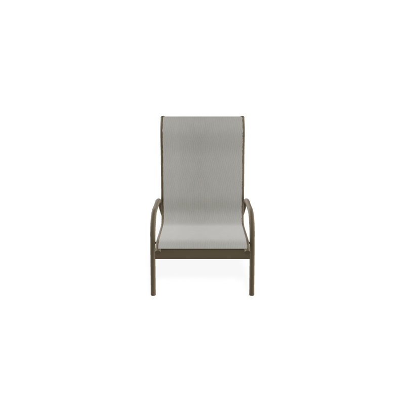 Gardenella Patio Chair, Augustine Oyster, Beachwood