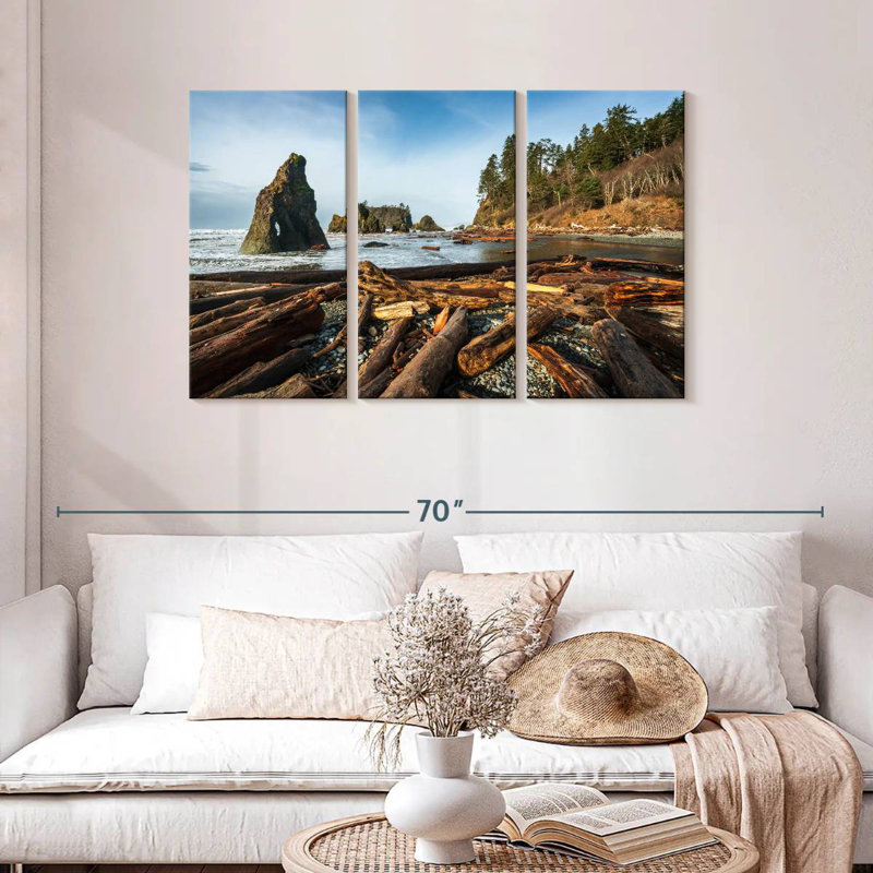 Bois flottant Alvord Ruby Beach, H 28 po x l 45 po