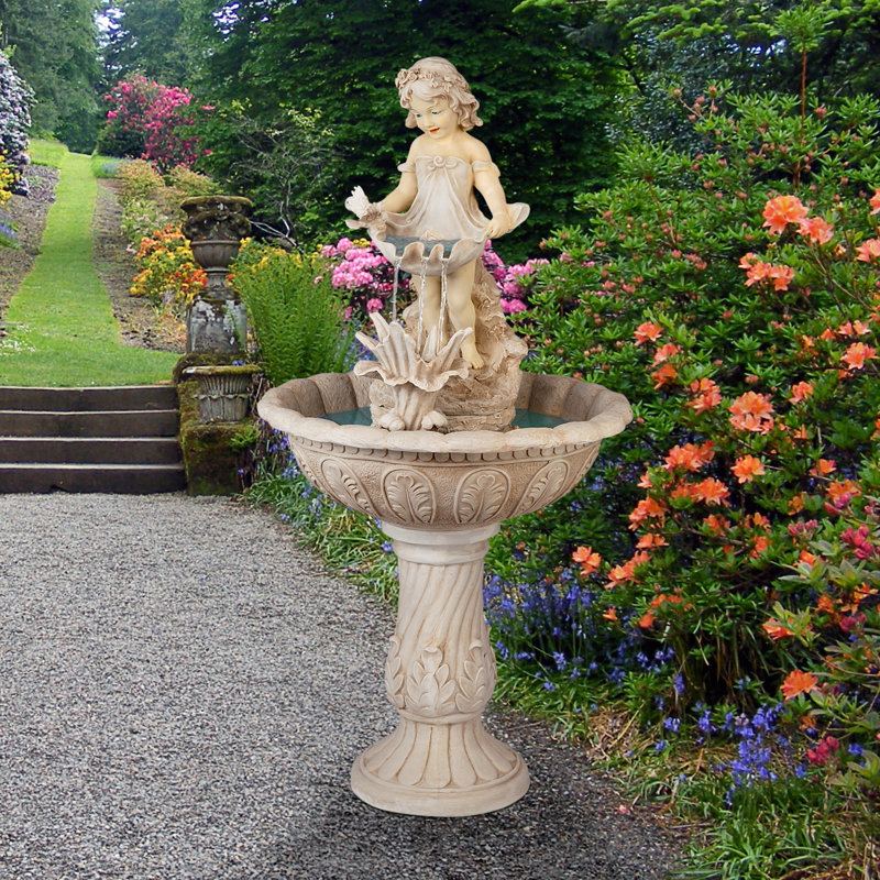 Abigail's Apron Sculptural Floor Fountain