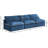 Atis 105'' Velvet Sofa-877571942