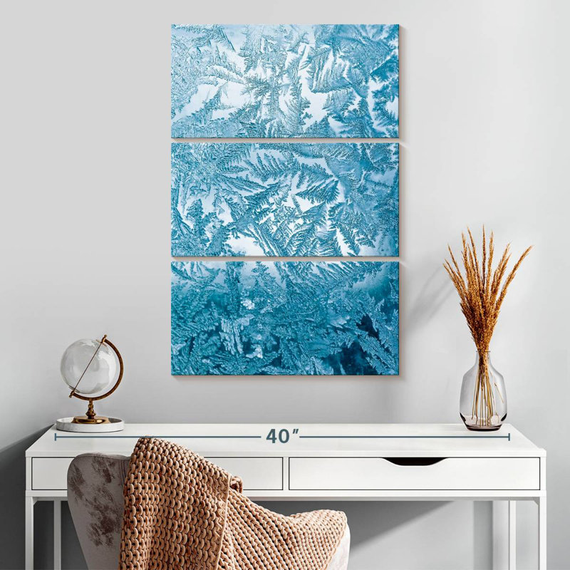 Alvord Frosty Fractals, H 32 po x l 20 po