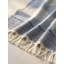 Orange Scallop Stripe Turkish Cotton Towel-1930387859
