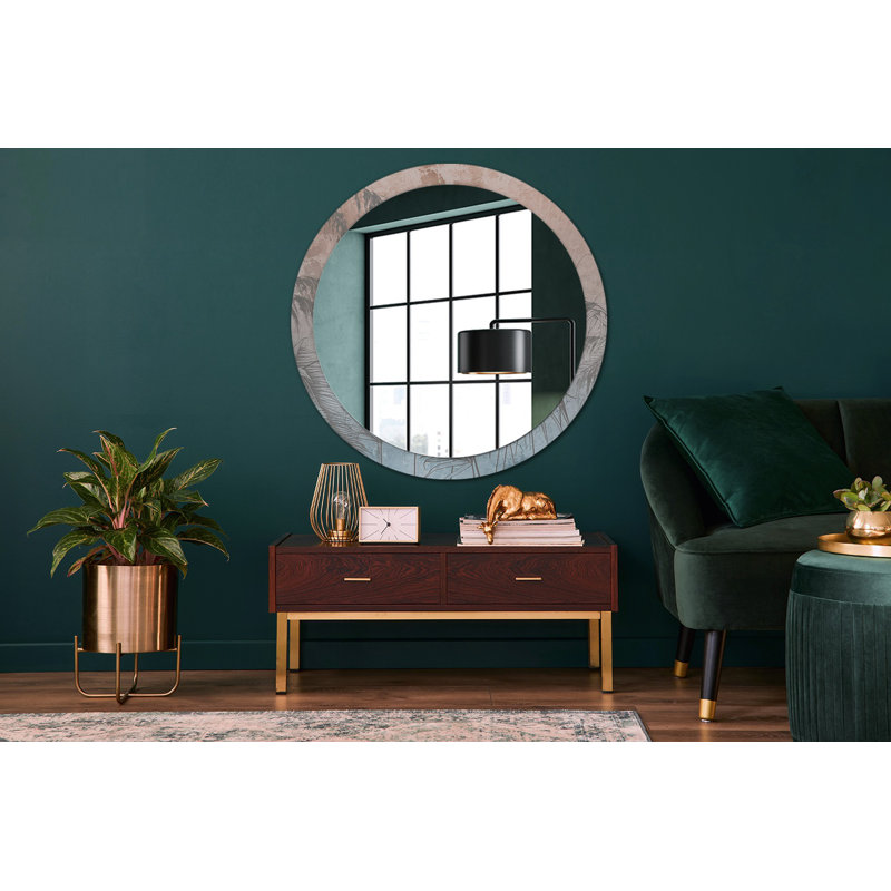 Huldar Glass Flat Wall Mirror