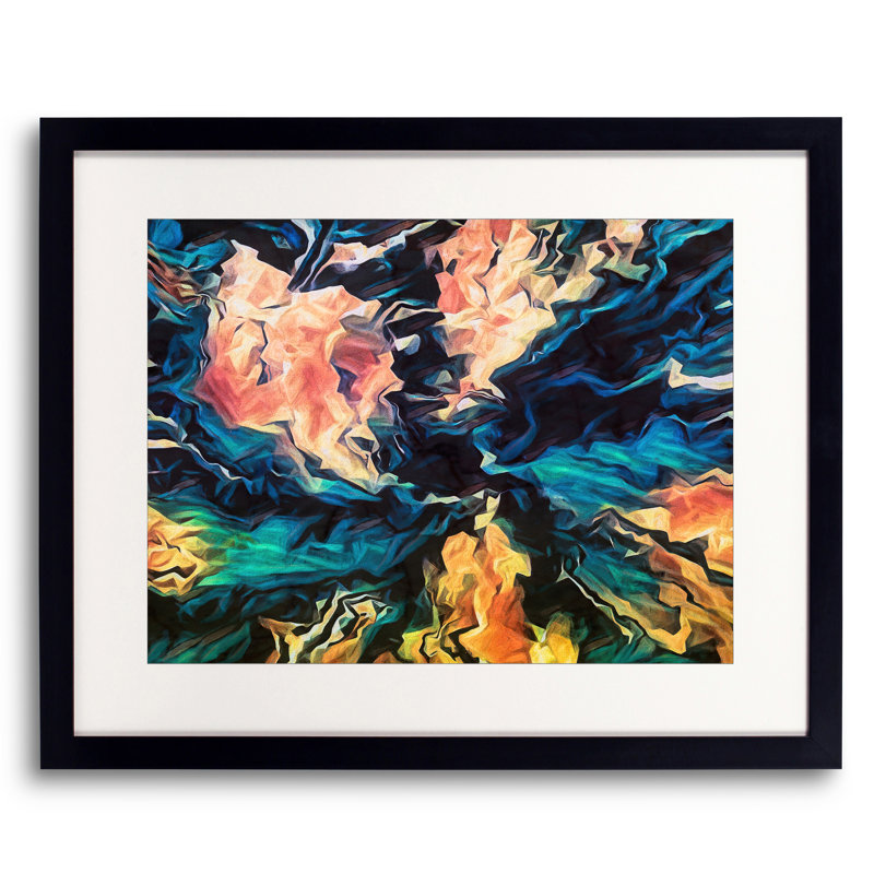 Cygnus X-1 Print by Denise Dundon, Black Framed Paper, 16" H x 20" W