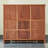 Solid wood furniture storage shoe cabinet