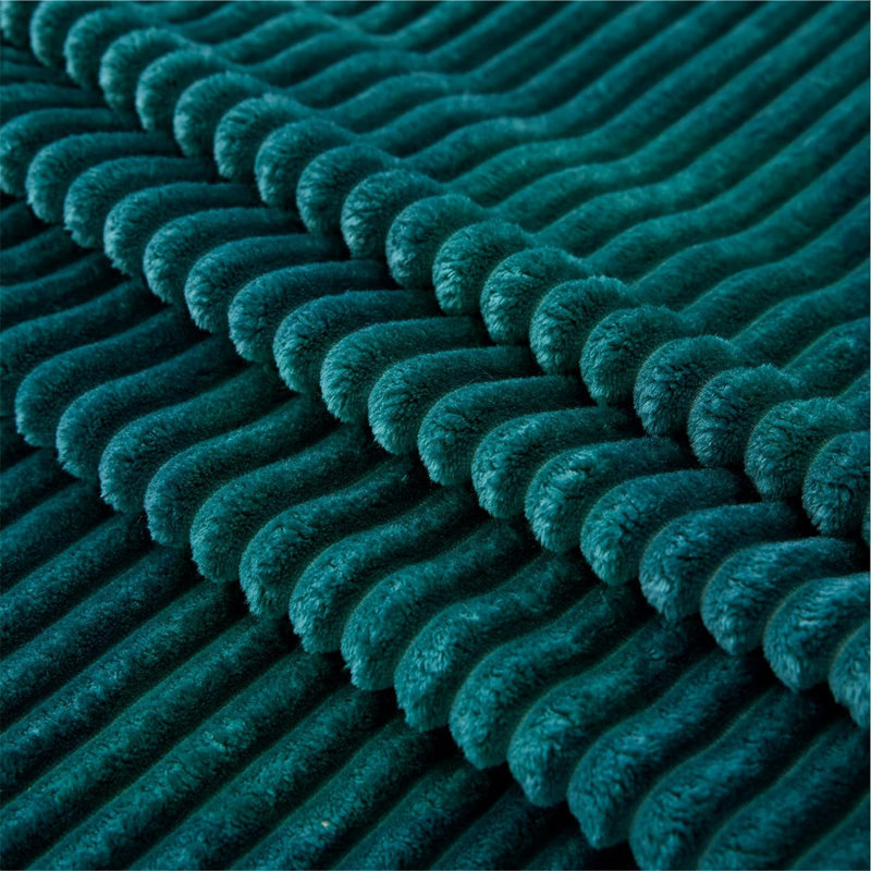 Jeté moelleux et moelleux Nestl, Jeté, Bleu sarcelle