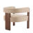 Melanney Modern Upholstered Fabric Accent Armchair-1211505009