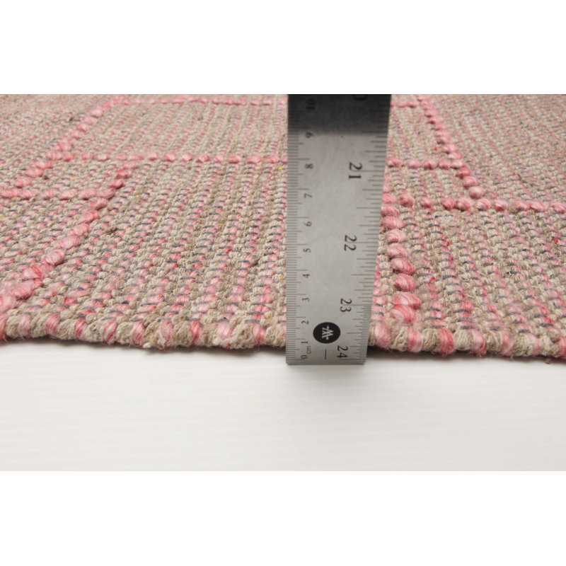 Deirore Performance Hand Braided Wool Indoor Rug