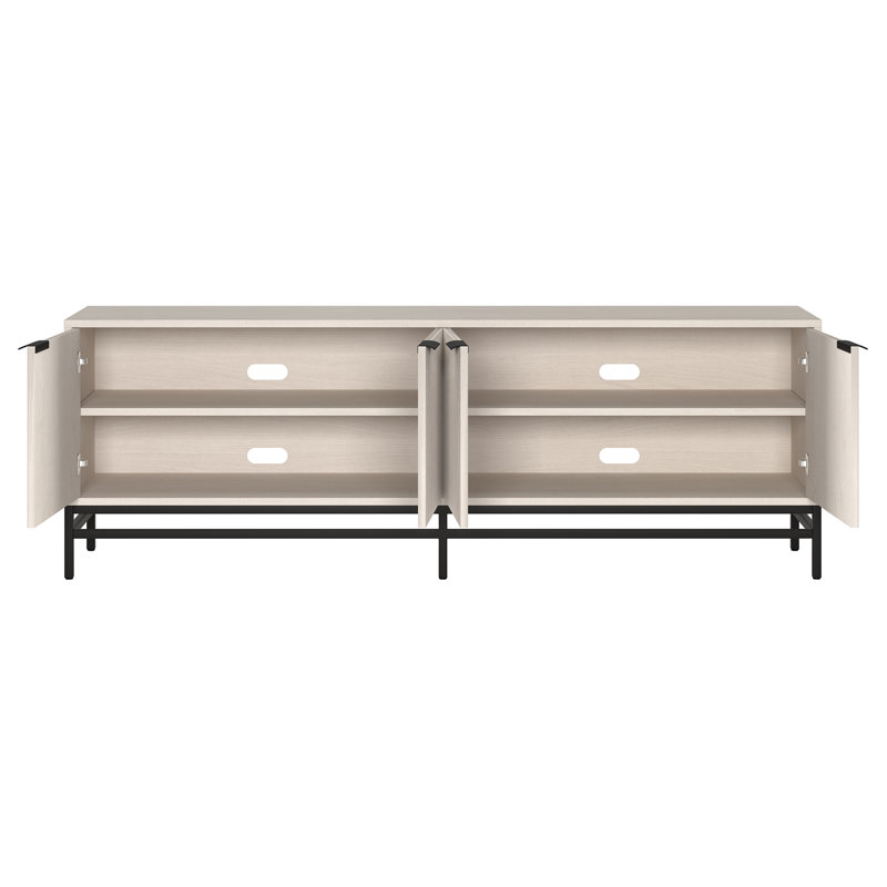 Abrion TV Stand for TVs up to 78", Beige