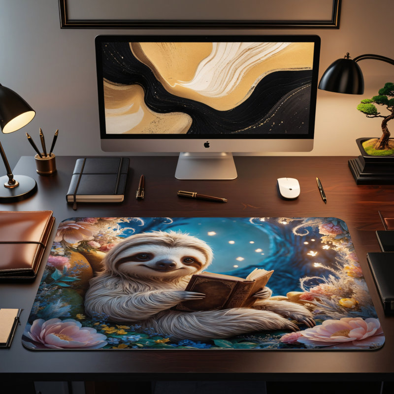 Polyester Desk Pad, 23.6x13.8