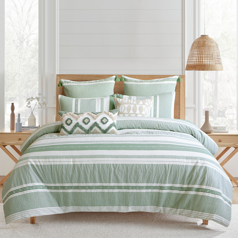 Ensemble de housse de couette 2 pièces Pickford, Housse de couette pour très grand lit et 2 taies 