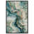 White Floater Framed