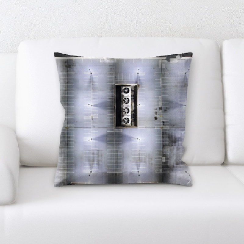 Microsuede Reversible Throw Pillow
