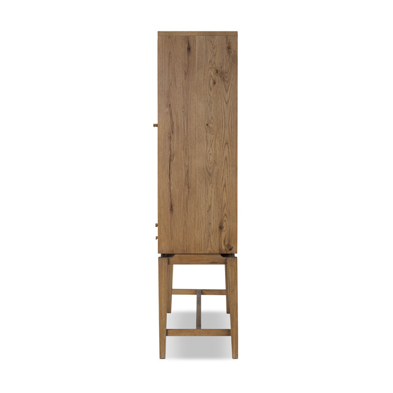 Bergstrom Display Cabinet, Light Brown