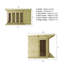 Mercia 12 x 8ft Premium Contemporary Summerhouse With Side Shed-592220723