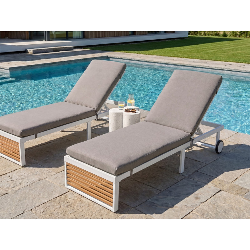VERDELLO 190cm Long Sun Lounger