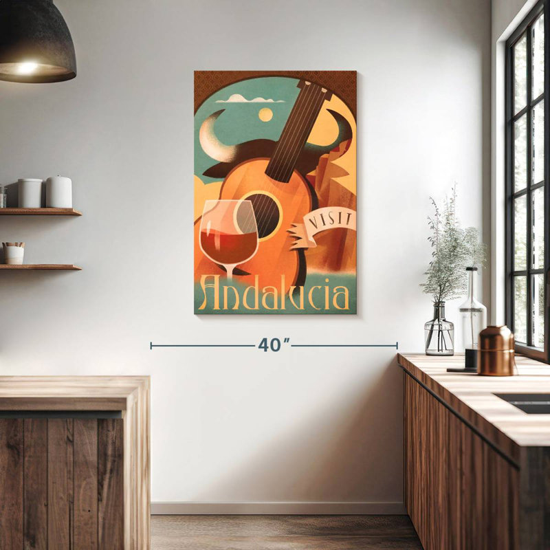 Aime Andalucia Spain, 39" H x 26" W