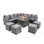 Gallager 11 - Person Garden Lounge Set with Rain Cover