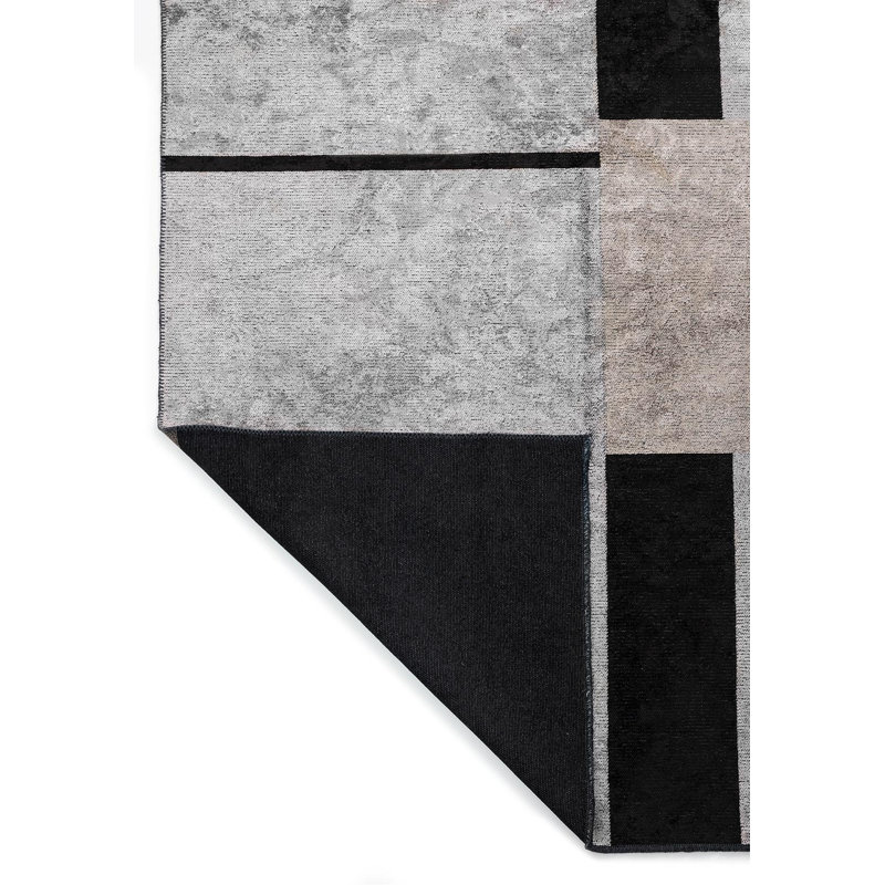 Abstract Panes Area Rug, Square 9'