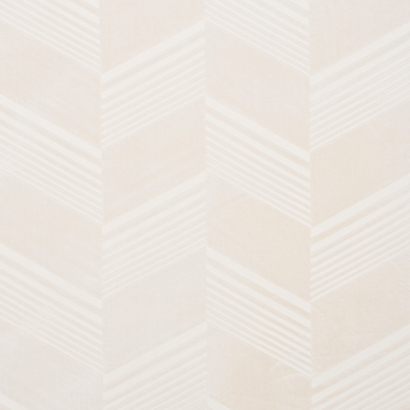Schumacher x Victor Glemaud Jessie Cut Velvet Fabric, Ivory