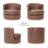 Genuine Leather Barrel Chair(Set Of 2)-673869883