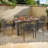 Carachure Rectangular 7 - Piece 6 - Person 100Cm L Outdoor Table Set-776803251