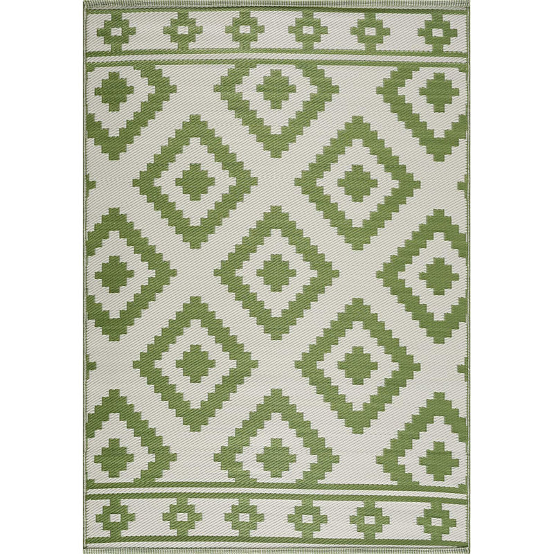 Hulmeville Southwestern Indoor / Outdoor Rug, Rectangle 5' x 7'
