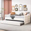Lit de jour simple avec lit gigogne, canapé-lit en velours et charge de type C, lit gigogne sophistiqué et fonction de charge, revêtement pour une chambre confortable-1091322836