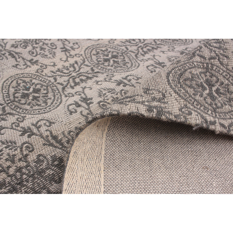 Hellam Chenille Geometric Indoor Rug
