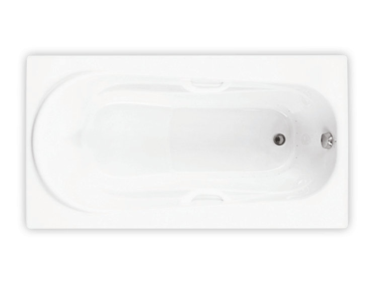 Amma 66'' L Soaking Bathtub, Left