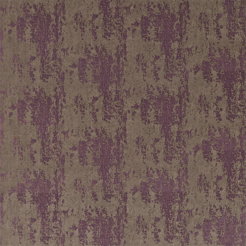 Eglomise Fabric, Amethyst