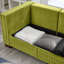Velvet Upholstered 2+ 3 Seater Sofa-1783736499