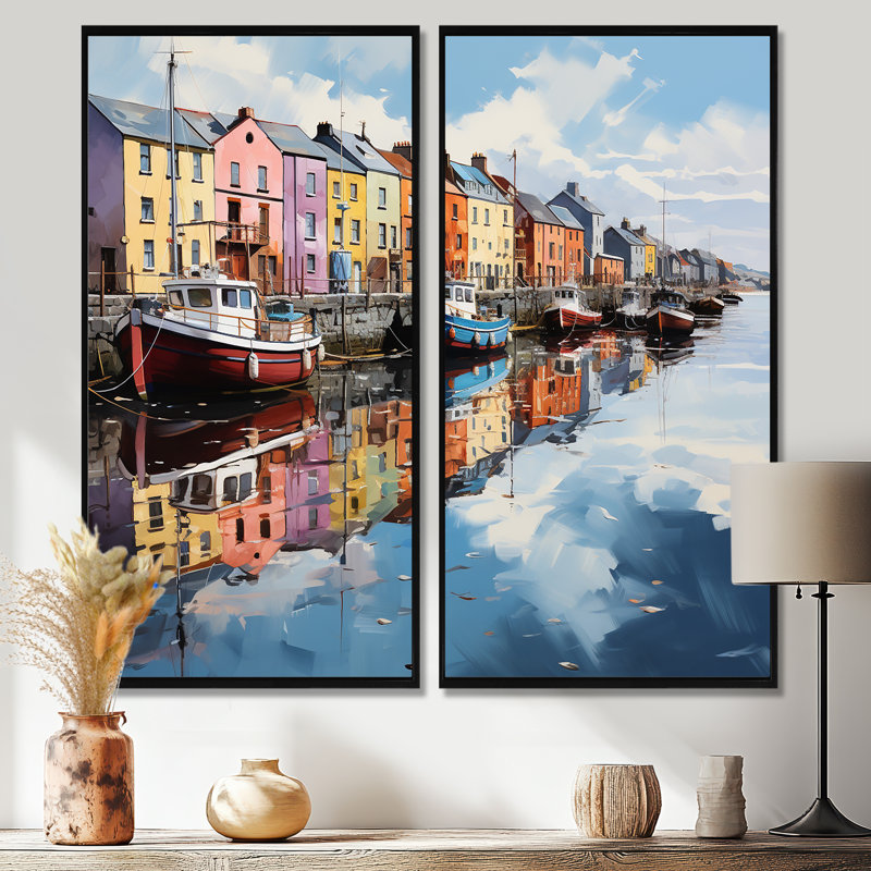 Amodio - Décoration murale traditionnelle, 32" H x 32" W, Black, Impression encadrée flottante