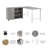Bush Business Furniture Hustle 60W X 30D Computer Desk And Storage Cabinet With Drawers And Shelves-103146578