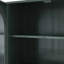 Rangement mural 47,25 po à quatre portes pour armoire murale en verre