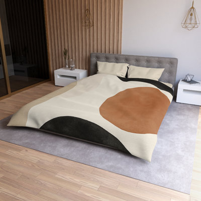 Microfiber Duvet Cover Boho Style, Design 75