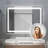 Frontlit LED Anti-Fog Bathroom/Vanity Mirror with 3 Colors Dimmable Touch Switch Control & Memory Function Wall Mounted-1738471376