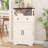 Farmhouse 42.5" H Storage Cabinet with 2 Doors, 2 Drawers & Adjustable Shelf-2004566463