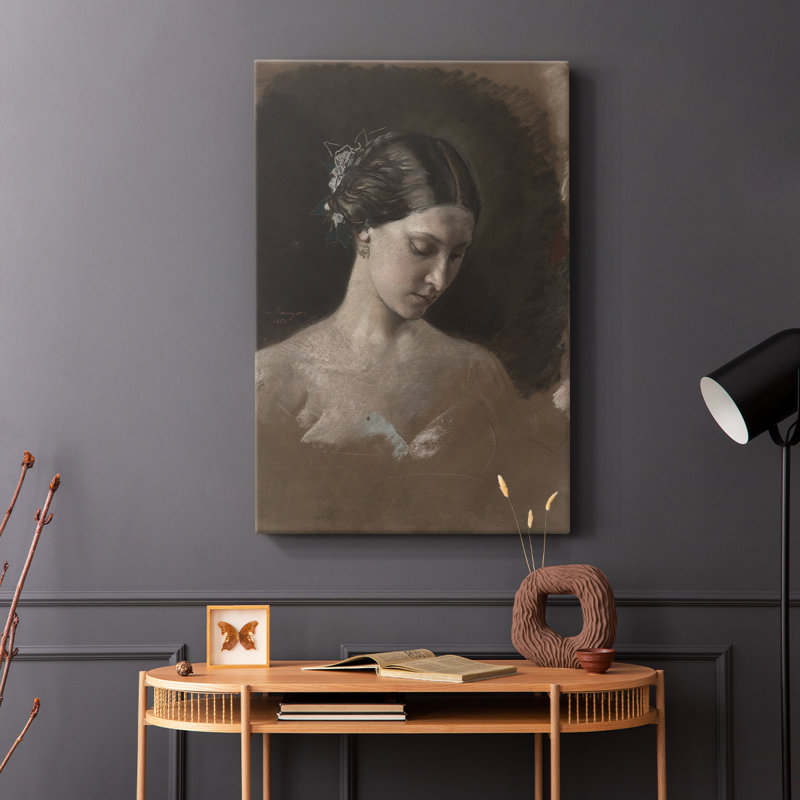 Impression de portrait rétro XL III - galerie Cavas, H 18 po x l 12 po