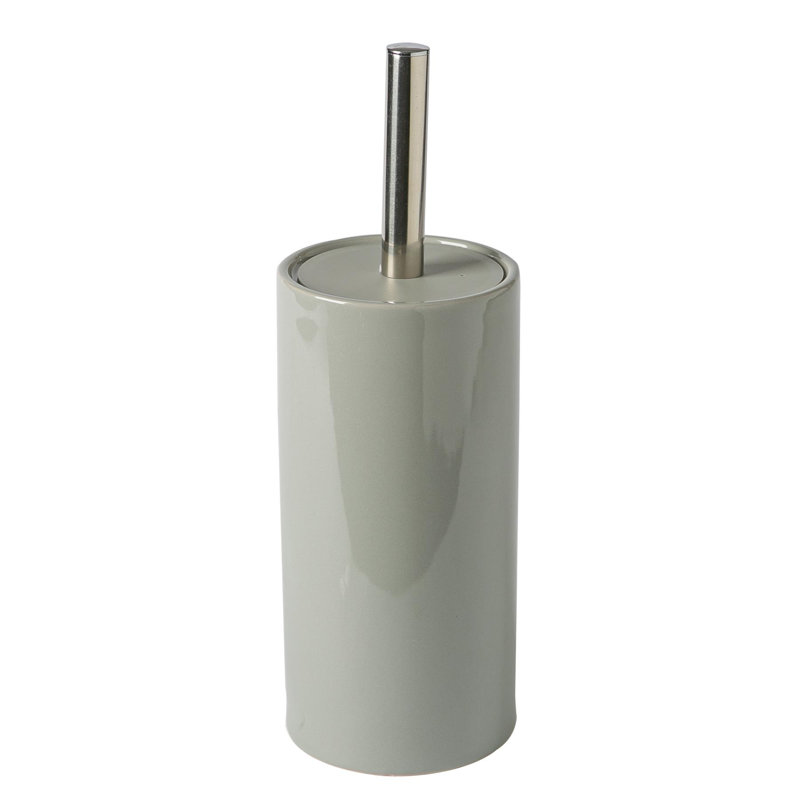 Harbour Housewares - Ceramic Toilet Brush, Grey