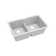 Quartz Classic 33" x 19" x 10" Double Basin Undermount Kitchen Sink with Aqua Divide