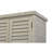Storage Cabinet With Metal Table Top, Garden Workstation, Potting Bench, Outdoor Patio Accent Cabinet-1392228468