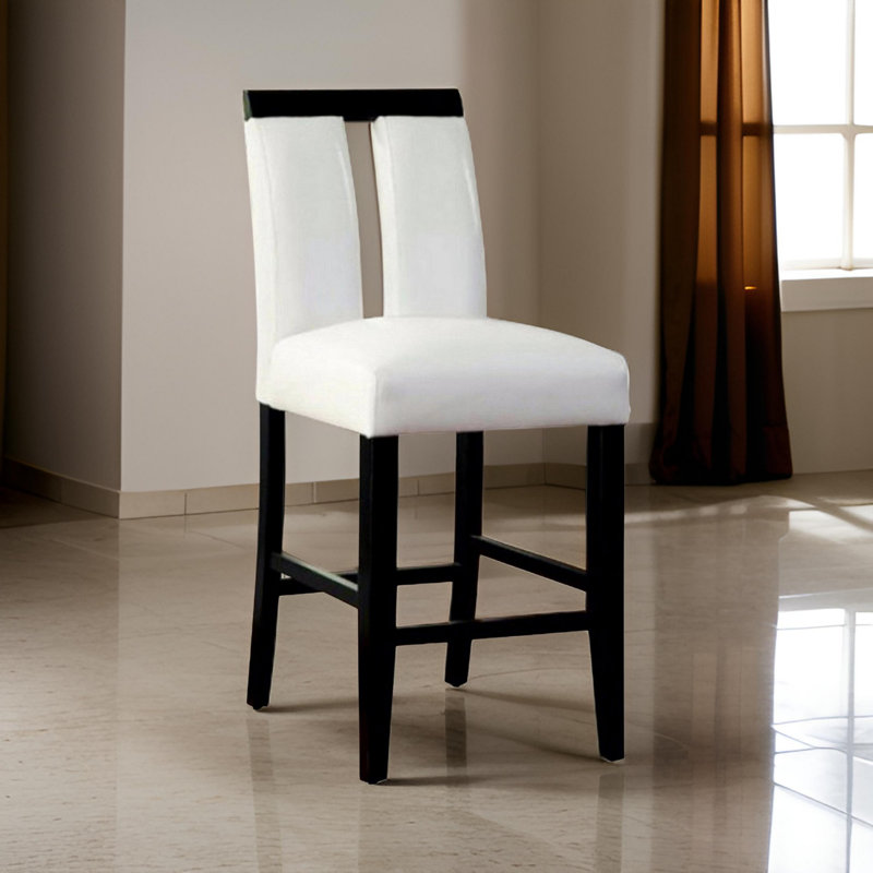 Kabrea Upholstered Counter Stool, Black