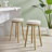 Nazrana Fabric Backless Swivel Counter Stool