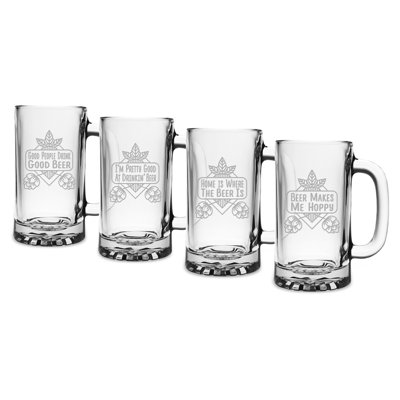 Auman 16 oz. Beer Mug Set