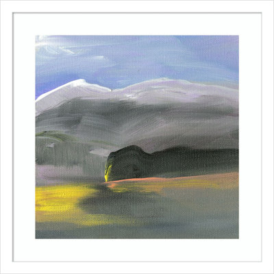 Before A Shift by Karen Suderman Wood Framed Wall Art Print