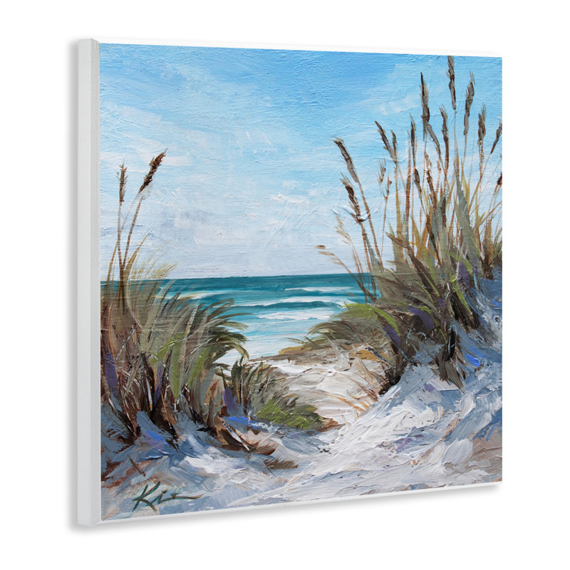 «Seascapes Through Herbes», plaque murale par Lindsay Kivi Fine Art